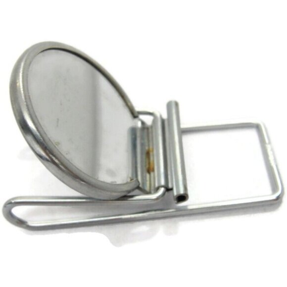 Vintage Silver Tone Crest Money Clip Men Wallet ID Credit Card Holder - Picture 4 of 13